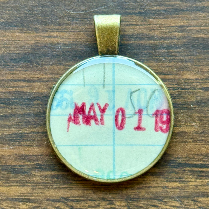 Book Lover Necklace -- May 1