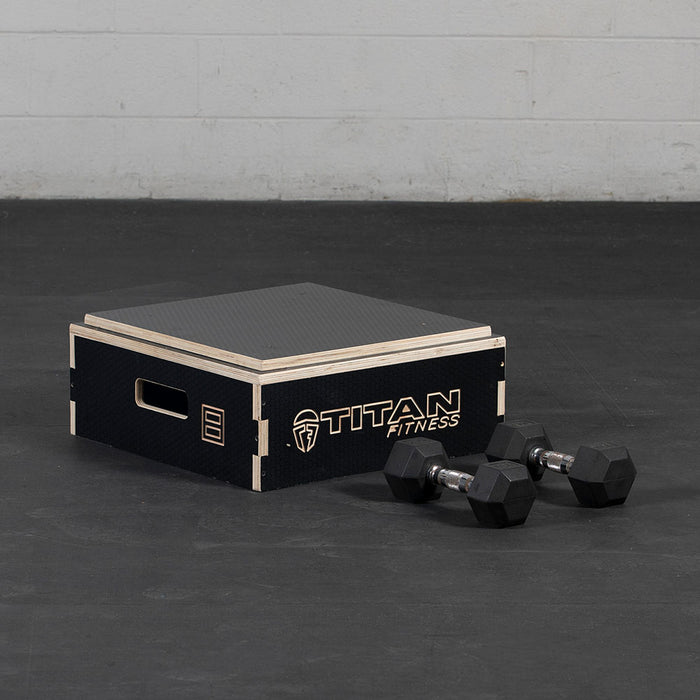 8" Stackable Wooden Plyo Box