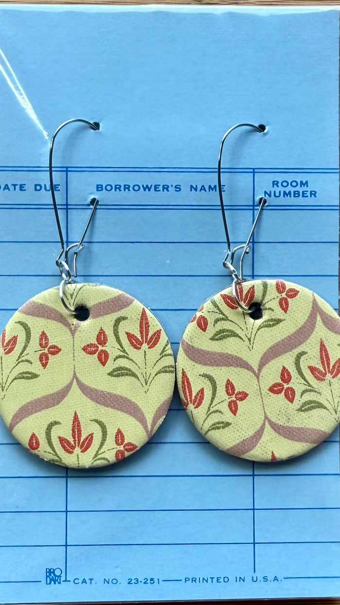 Book Lover Earrings -- 59