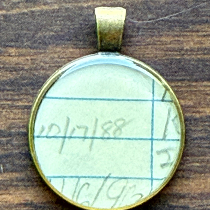 Book Lover Necklace -- October 17