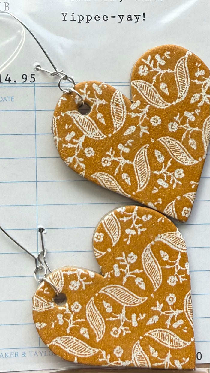 Book Lover Earrings -- 100