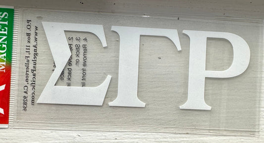 Sigma Gamma Rho NPHC Sticker