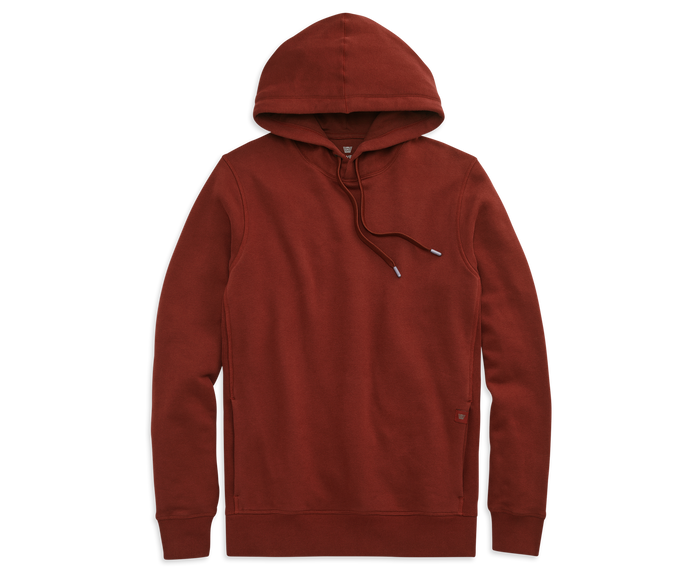 Bramble | Front view of Ace Pullover Hooded Sweatshirt in Bramble
