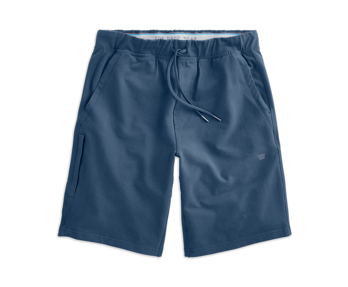 Night Owl | Front view of Ace Sweatshort in Night Owl