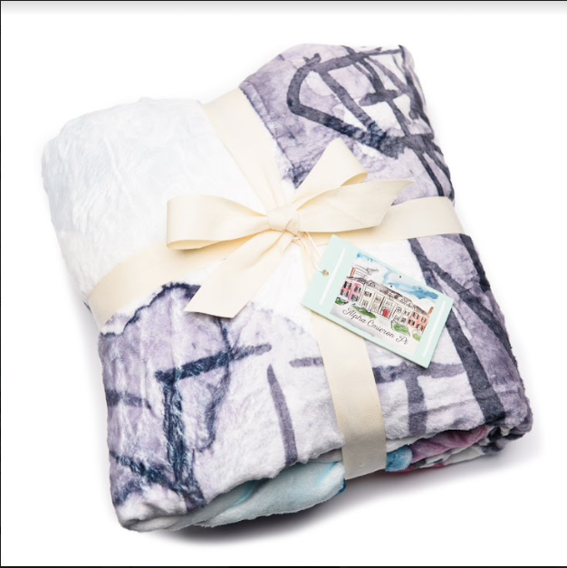Alpha Phi House Blanket