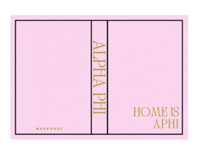 Alpha Phi Keepsake Book Box