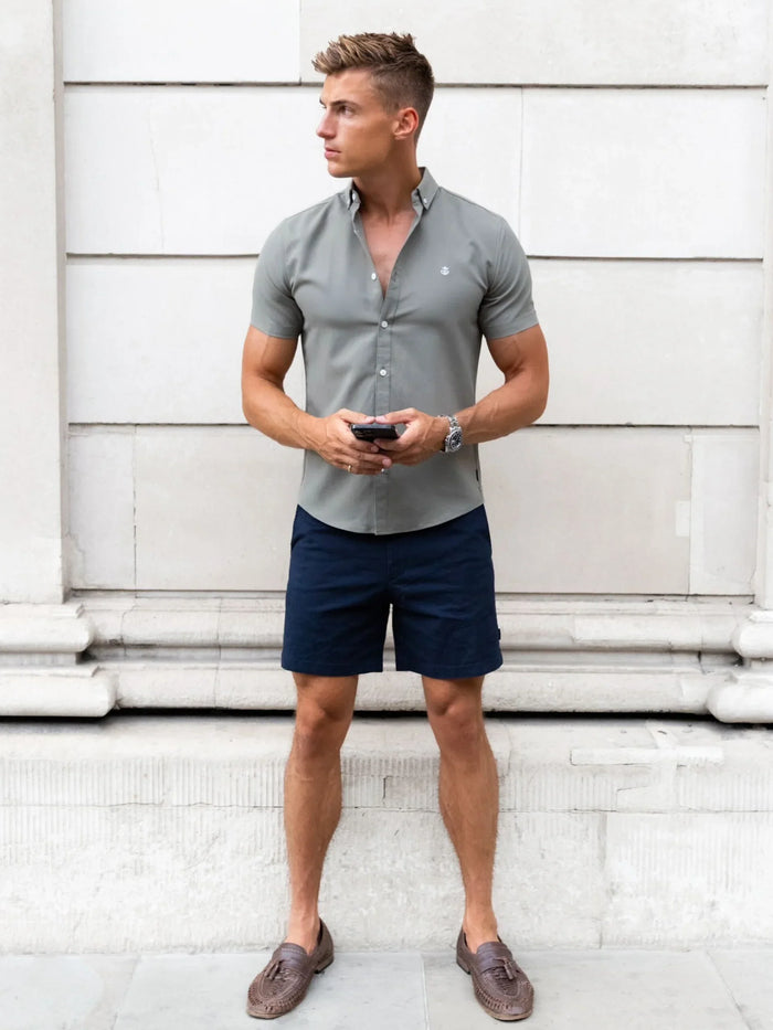 Anderson Short Sleeve Shirt - Safari Green