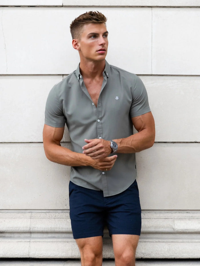 Anderson Short Sleeve Shirt - Safari Green