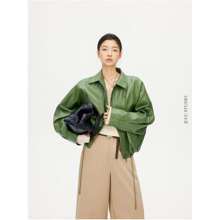 ASAYA6793 – Urban Muse Leather Jacket 🍃🖤
