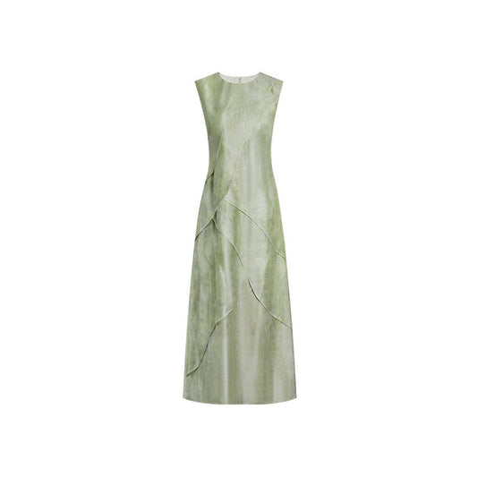 ASAYA6811 – Sage Whisper Draped Dress 🍃✨