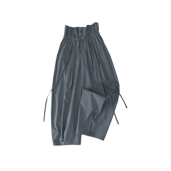 ASAYA7008 – Urban Drift Flip-Waist Pants 🖤⚡️🩶