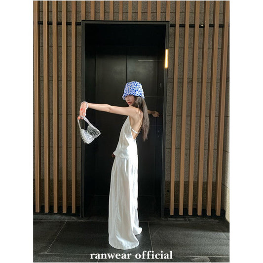 ASAYA7350 – Bare Grace Backless Knit Top ✨🤍