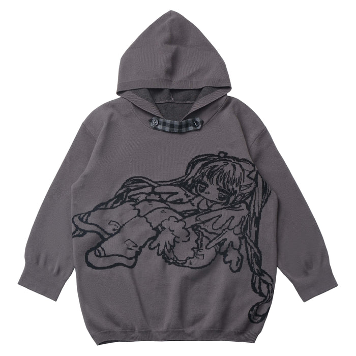 Grey Hooded / S