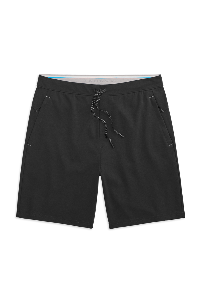 True Black | Front view of Atlas Short in True Black
