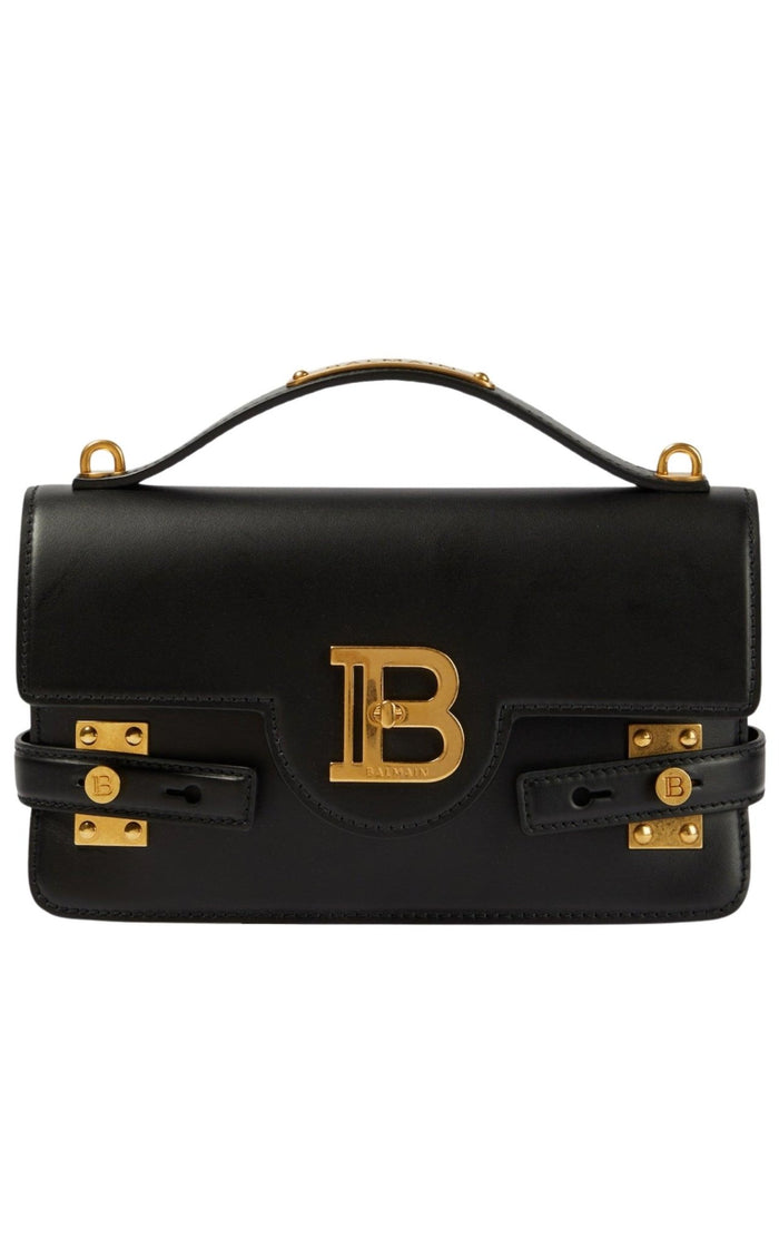Balmain B - Buzz 24 Leather Shoulder Bag - Runway Catalog