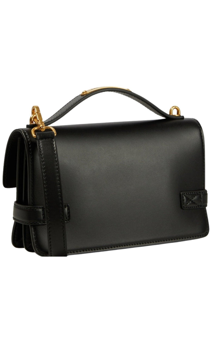 Balmain B - Buzz 24 Leather Shoulder Bag - Runway Catalog