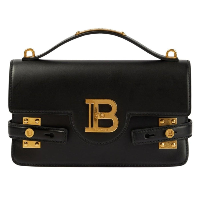 Balmain B - Buzz 24 Leather Shoulder Bag - Runway Catalog