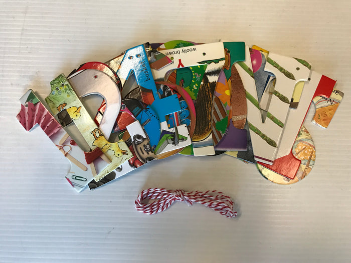 Baby Board Book Monthly Milestone Garland Kit