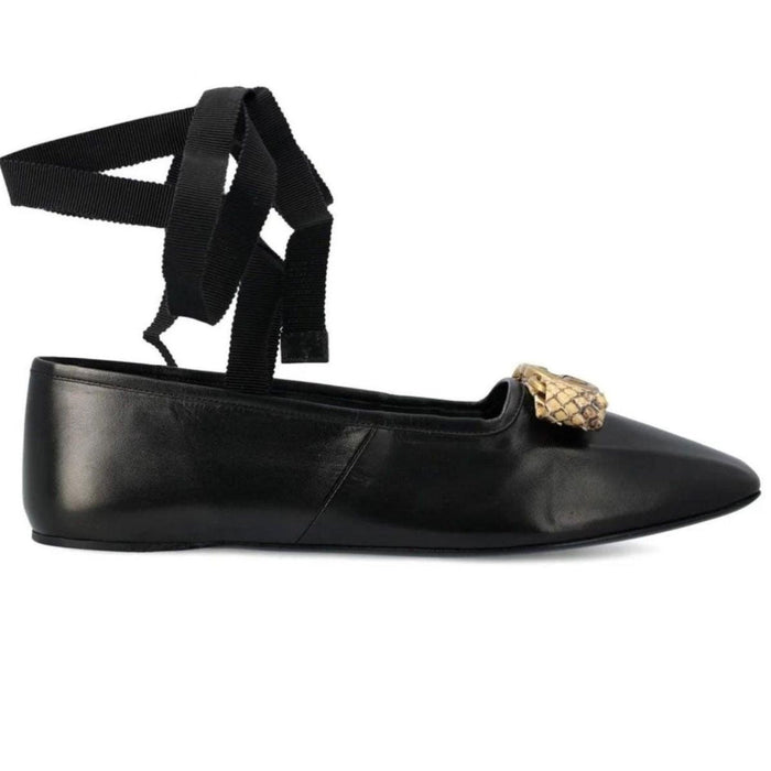 Gucci Ballerina Leather Shoes - Runway Catalog