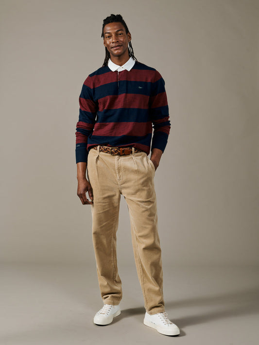 Aubin Stone Barrowby Cord Trouser | Cord Trousers