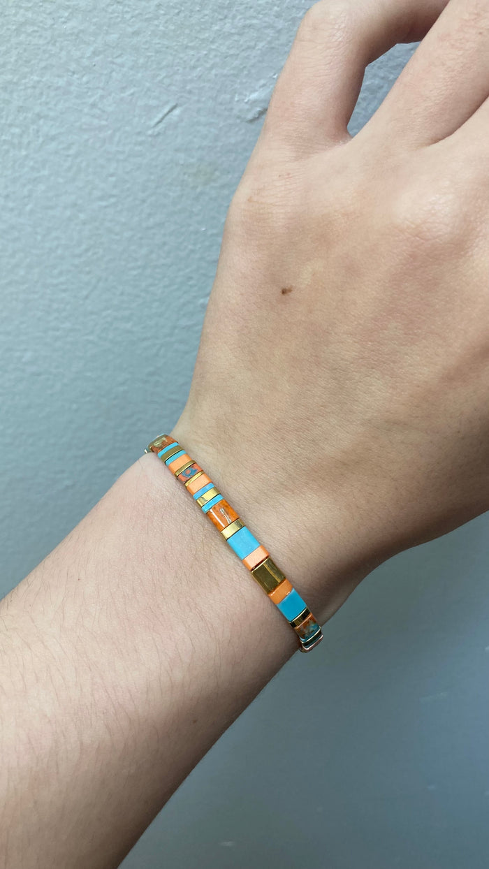 Orange and Blue