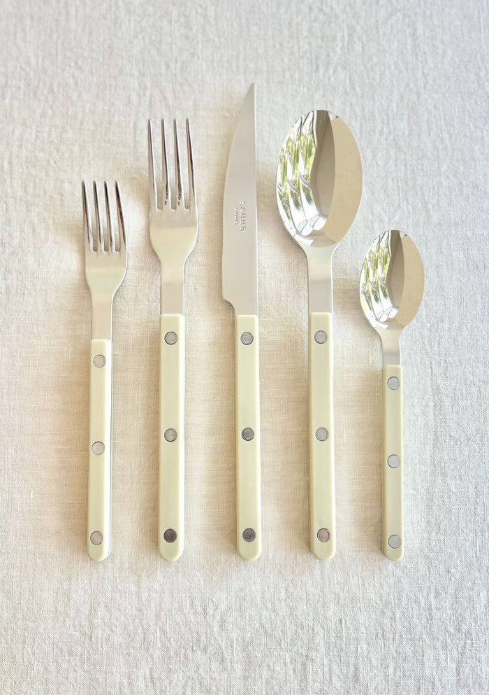 Bistro Light Kaki  Flatware - 5 piece set