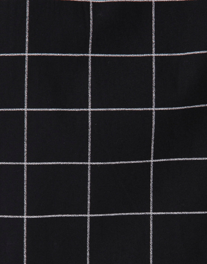 Black Check Full Sleeves Shirt