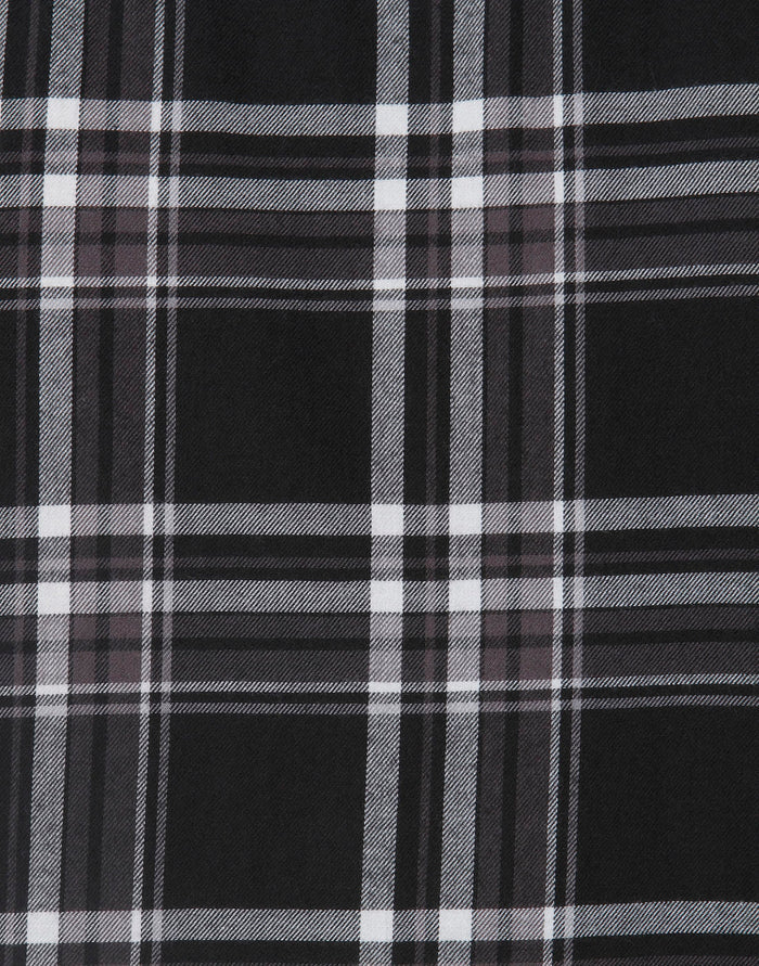 Black Check Full Sleeves Shirt