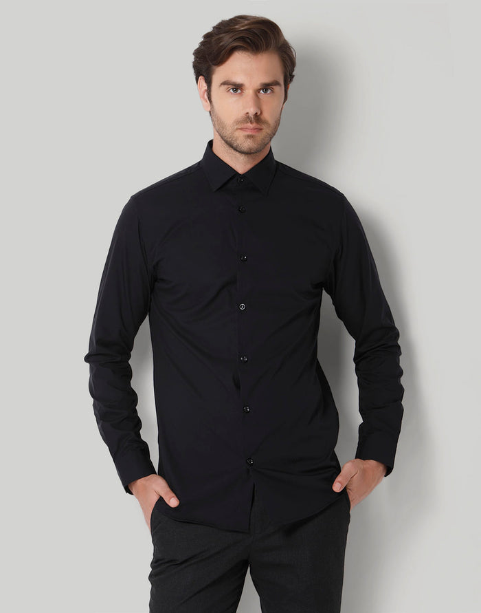 Black Full Sleeves Shirt
