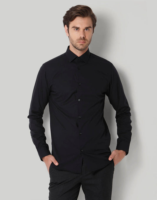 Black Full Sleeves Shirt