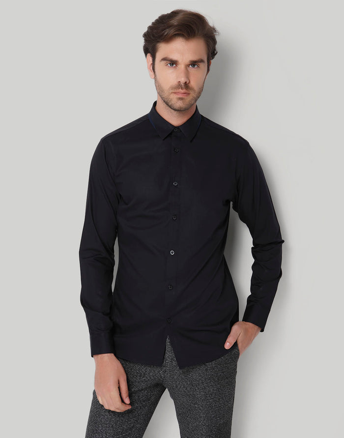 Black Full Sleeves Shirt