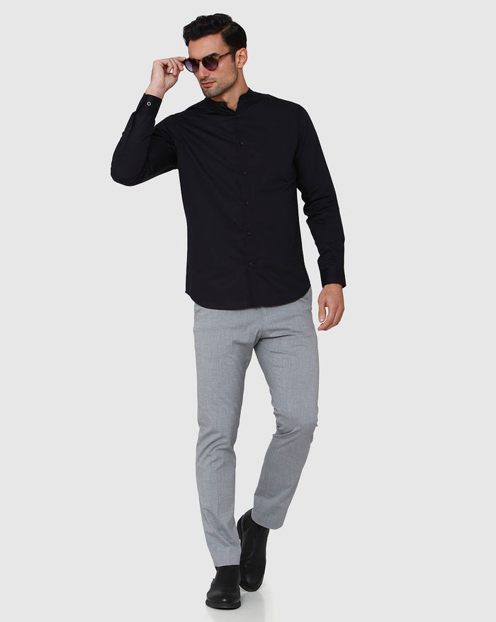 Black Full Sleeves Shirt