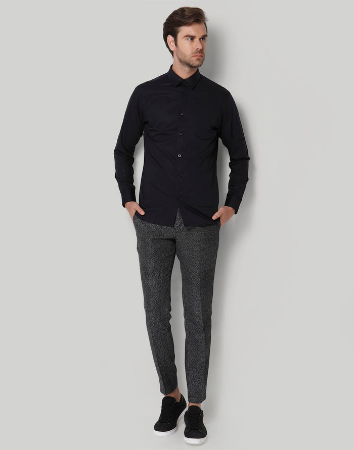 Black Full Sleeves Shirt