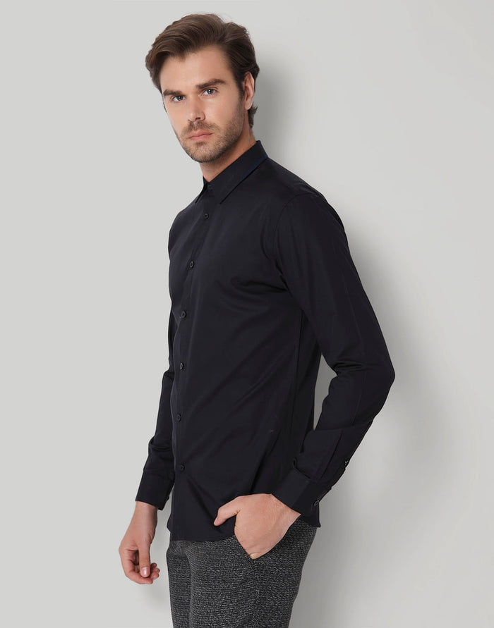 Black Full Sleeves Shirt