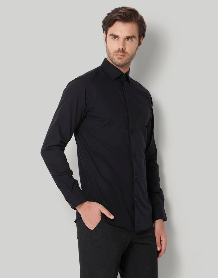 Black Full Sleeves Shirt