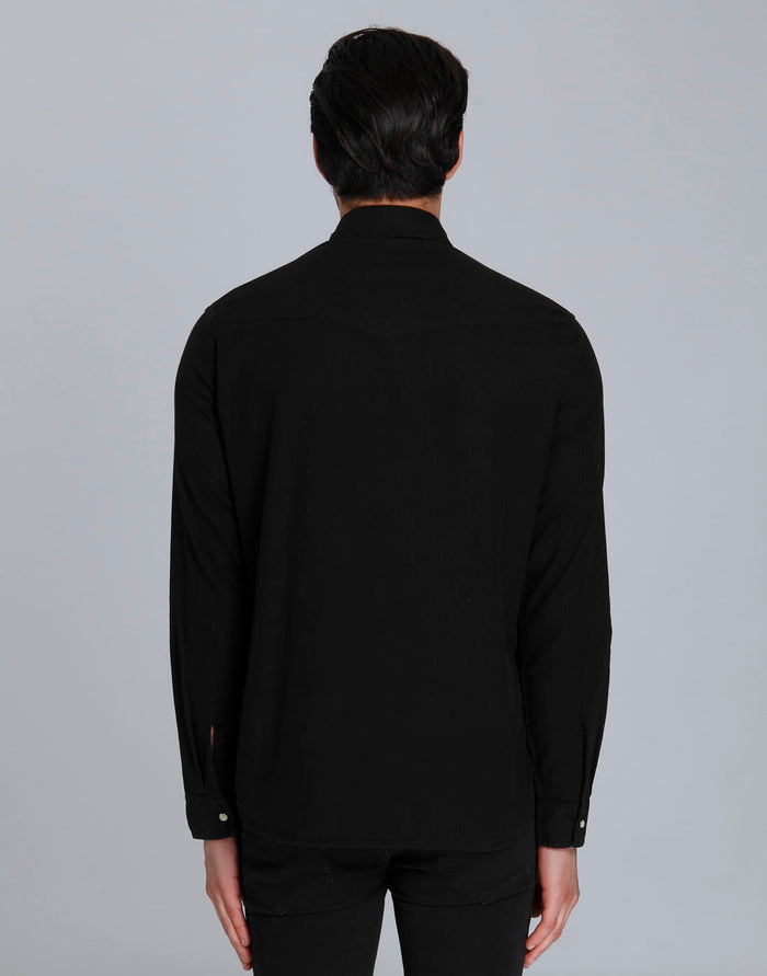 Black Full Sleeves Shirt