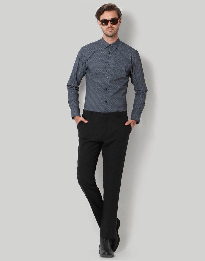 Black Full Sleeves Shirt