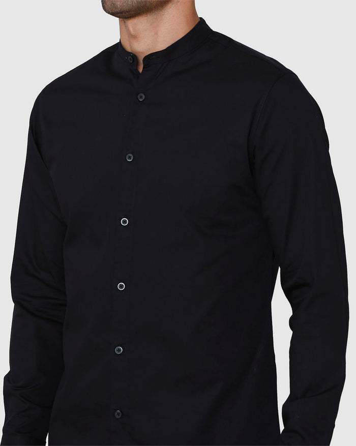 Black Full Sleeves Shirt
