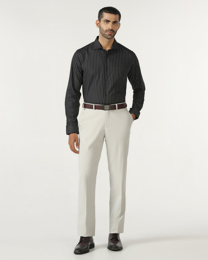 Black Stripe Shirt - Rooter
