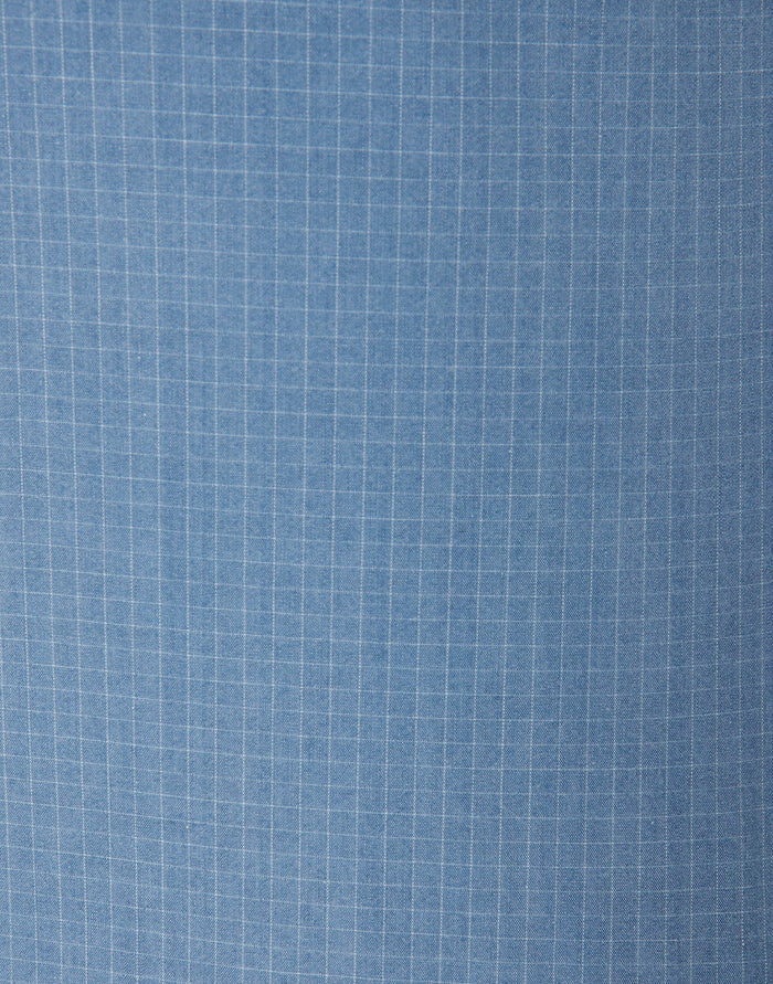 Blue Check Full Sleeves Shirt