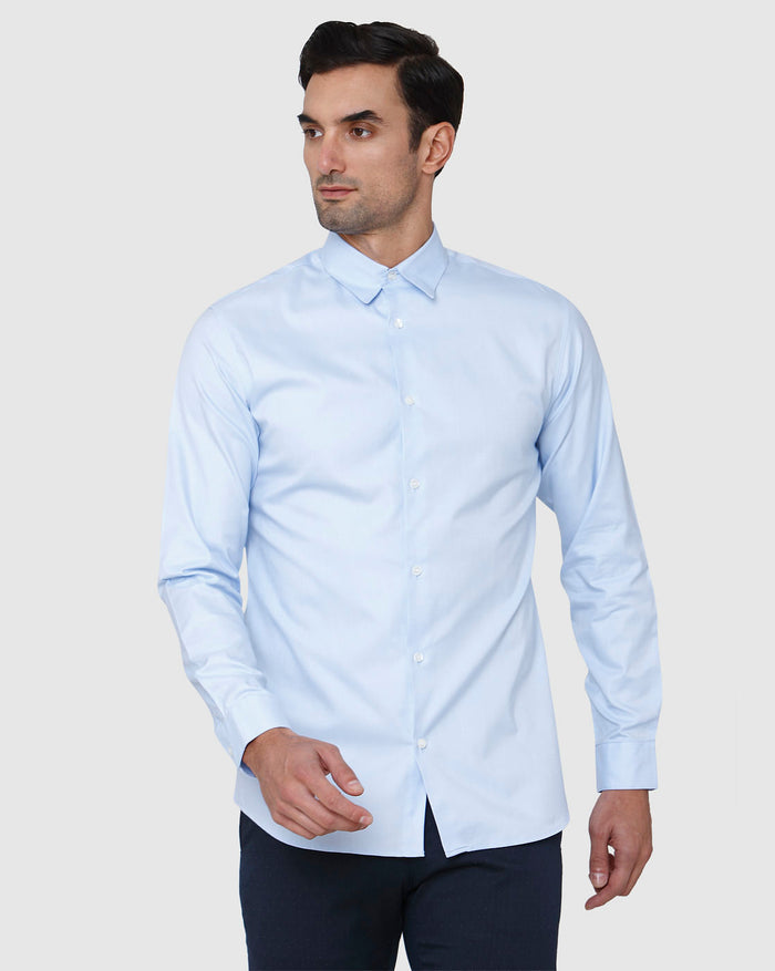 Blue Full Sleeves Shirt
