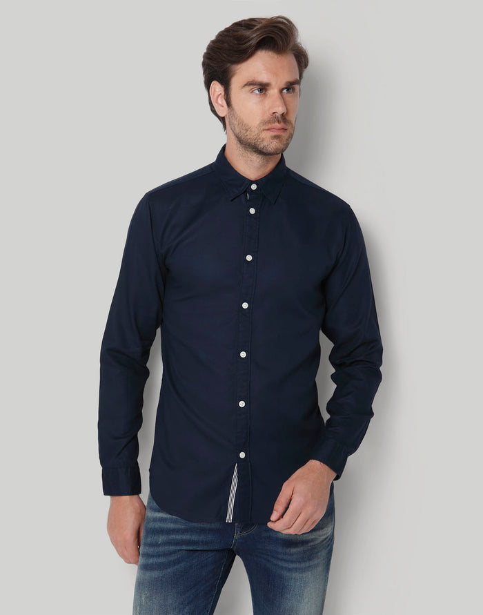 Blue Full Sleeves Shirt