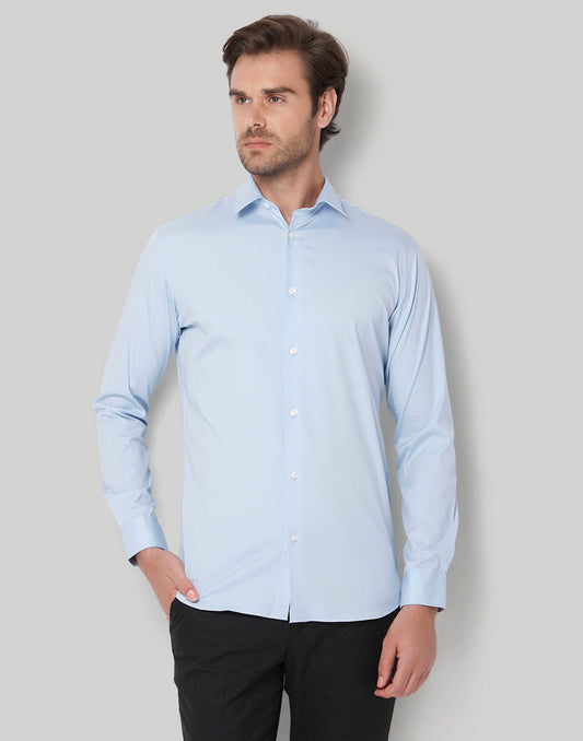 Blue Full Sleeves Shirt