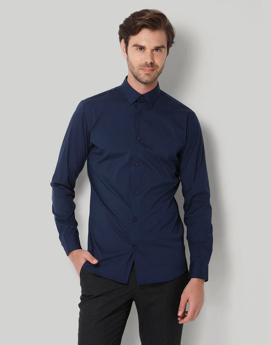 Blue Full Sleeves Shirt