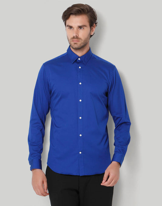 Blue Full Sleeves Shirt