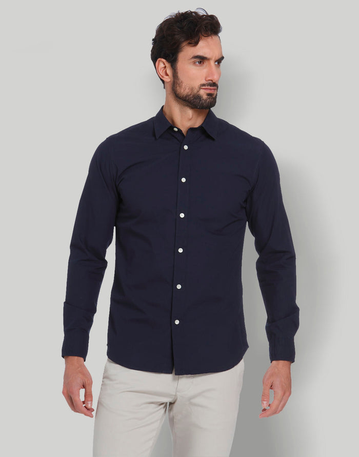 Blue Full Sleeves Shirt