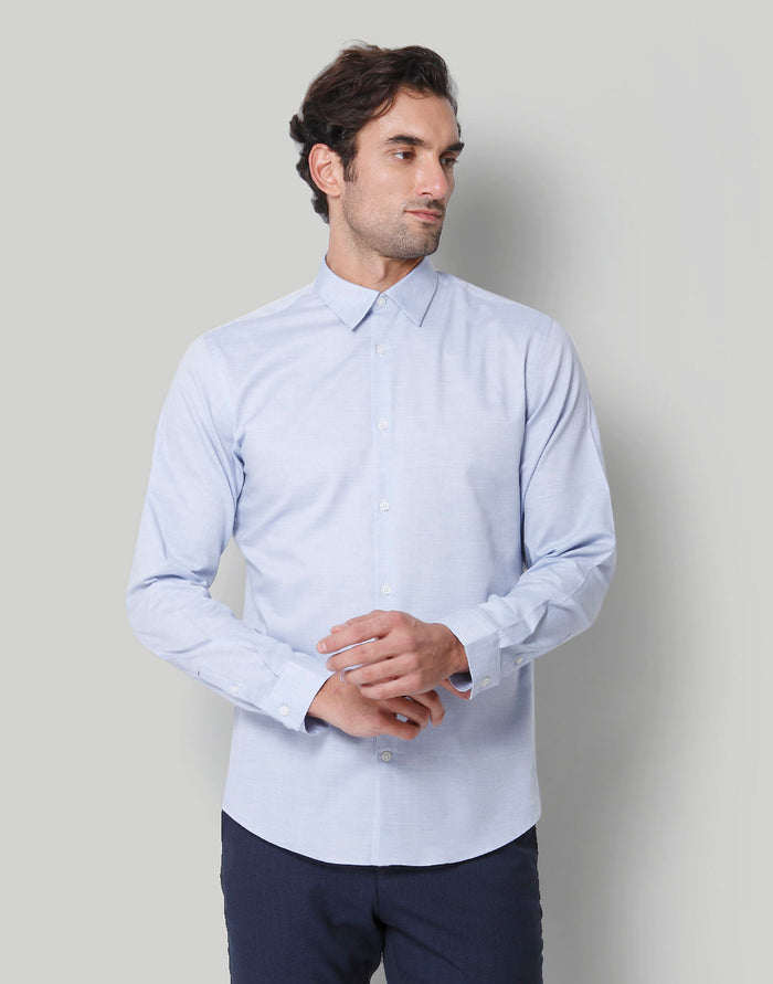 Blue Full Sleeves Shirt