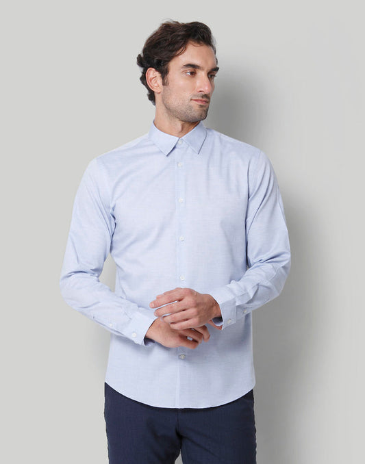 Blue Full Sleeves Shirt