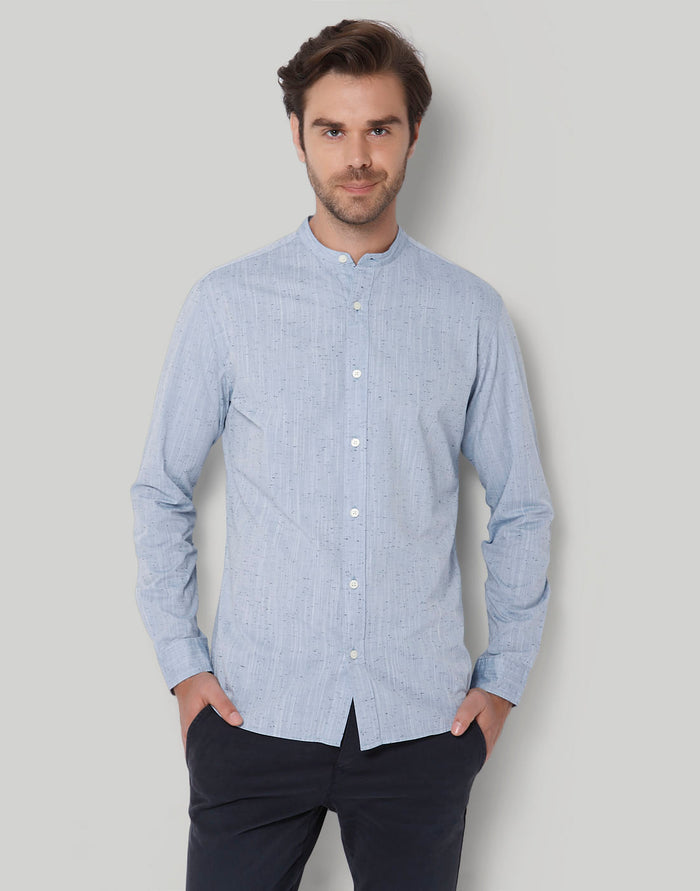 Blue Full Sleeves Shirt