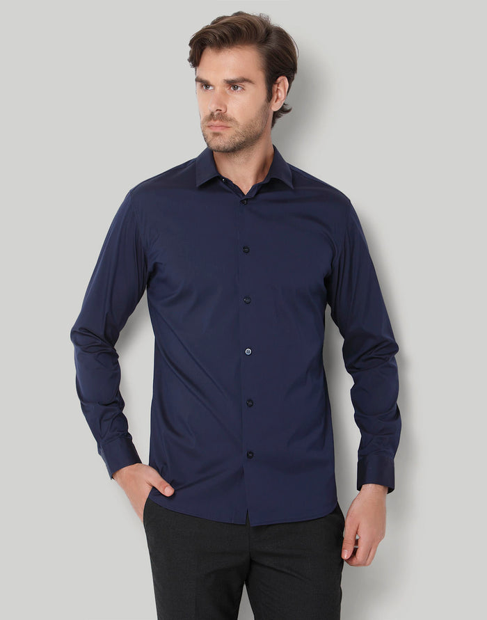 Blue Full Sleeves Shirt